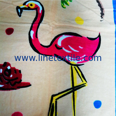 Manufacturer supply oversize 100%Cotton Custom Logo Velour Beach Towel Terry Printed Cotton Beach Towels