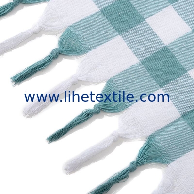 Custom logo Organic Cotton Bath Towel Sand Free Beach Towel Cotton Turkish Beach Towel With Tassel