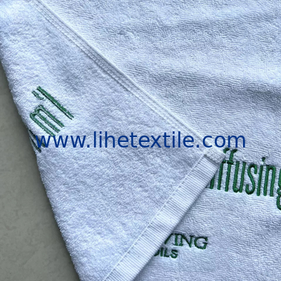 100% cotton hight quality Custom Cotton Gym Towel For Sport Embroidered sports beach towel