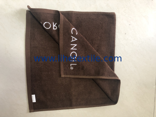 Premium 100% Quality Cotton Woven Design Towel Luxury Soft Embroidery Logo Gym Sports Towels