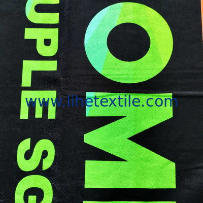 Wholesale customized Sand Proof sublimation digital print Beach Blanket towel blank microfiber beach towel