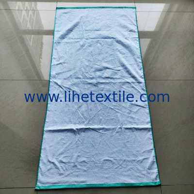 100% cotton velour custom design reactive printed beach towel large oversized logo beach towel