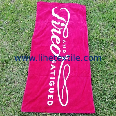 Wholesales export factory price custom 100% cotton digital printing beach towel with logo