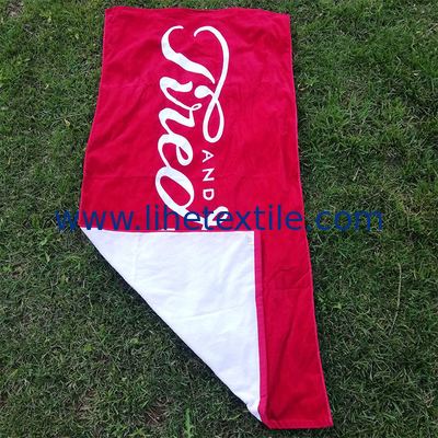 Wholesales export factory price custom 100% cotton digital printing beach towel with logo