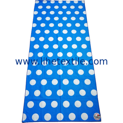 microfiber beach towel with logo towels printing custom logo waterproof beach towel