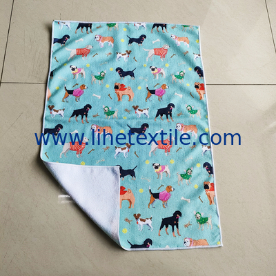 Kids sand free Animal print beach towels for kids bulk sublimation non sand dog beach towel cat printed animal beach tow
