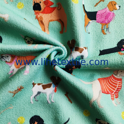 Kids sand free Animal print beach towels for kids bulk sublimation non sand dog beach towel cat printed animal beach tow