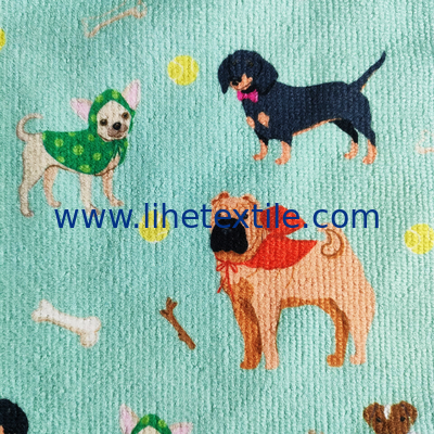 Kids sand free Animal print beach towels for kids bulk sublimation non sand dog beach towel cat printed animal beach tow
