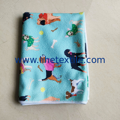 Kids sand free Animal print beach towels for kids bulk sublimation non sand dog beach towel cat printed animal beach tow