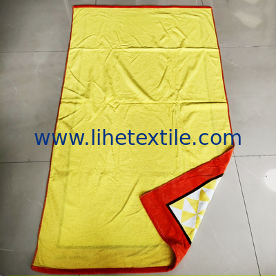 100% cotton double-sided print  beach towels with logo