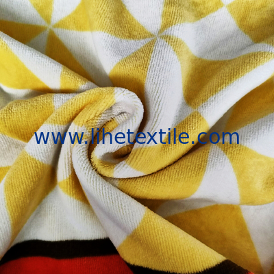 100% cotton double-sided print  beach towels with logo