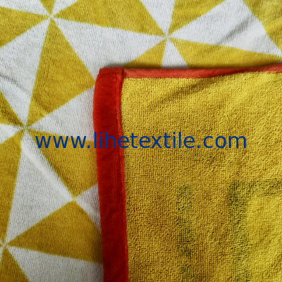 100% cotton double-sided print  beach towels with logo