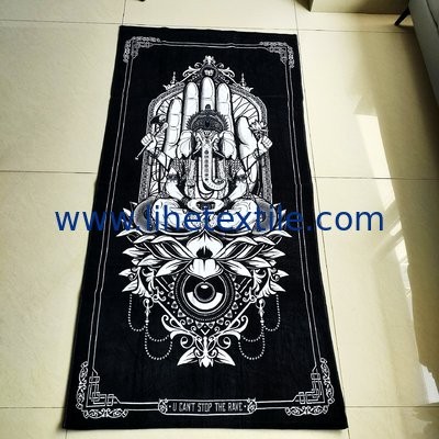 New design 100% cotton summer luxury  designer print beach towel
