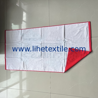 High Quality Sublimation Cotton Printed  beach towels with logo custom print