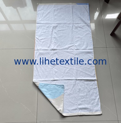 printed plush velour large over sized adult light weight 100% cotton beach towels