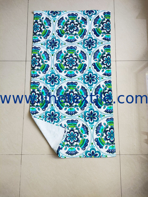 wholesale 100% cotton small MOQ soft high quality promotional beach towel