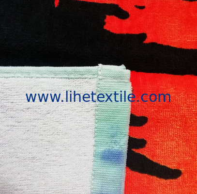 Custom High Quality Sublimation Printing Cotton Beach Towels With Logo