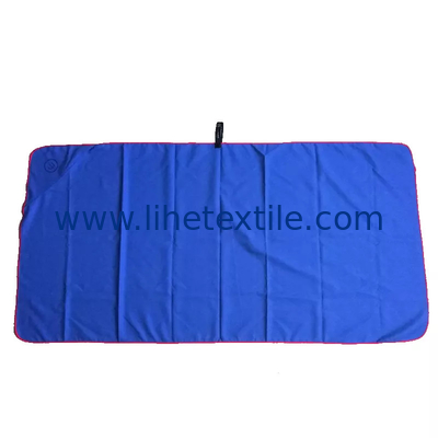 Personalised embossed logo towel microfiber towel beach