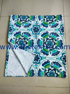 100% cotton small MOQ soft feel high quality promotional  printing  beach towel