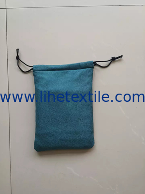 quick dry larger sand free microfiber beach towel for vacation with drawstring bag