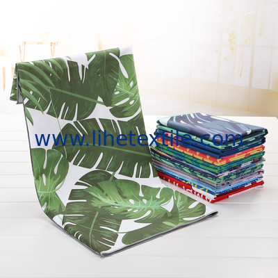 eco friendly microfiber suede beach towel
