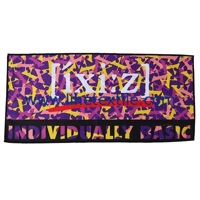 Customized Printed Gym Microfiber Beach Towel  with Logo