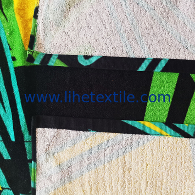 cotton beach towels velour custom design reactive printed large beach towel