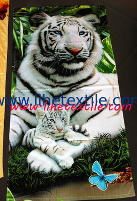 photo printing beach towel , GSM400 , 70x140cm , 100% cotton