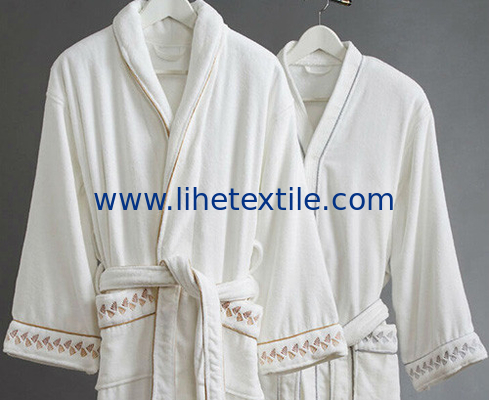 Adult Bath robe , bathshirt , 100% cotton , GSM 400, velour or loop