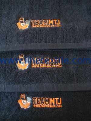 customize towel , personalized towel , embroider your logo on the hand towel