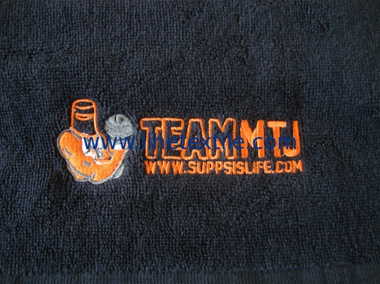 customize towel , personalized towel , embroider your logo on the hand towel