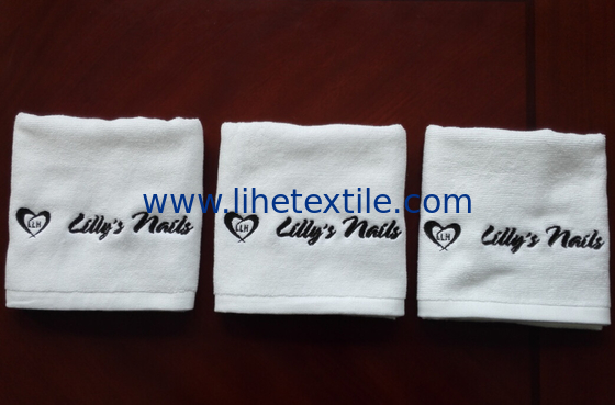 100% cotton towel with embroidery gym towel , promotion towel