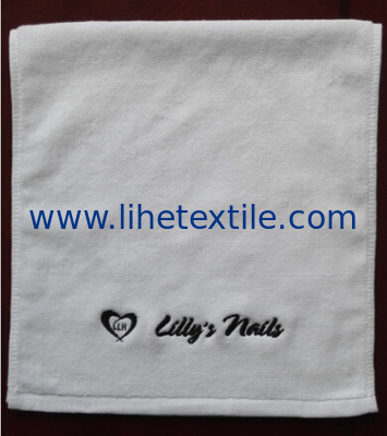 100% cotton towel with embroidery gym towel , promotion towel