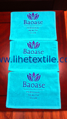 Low MOQ gym towel with embroidery logo