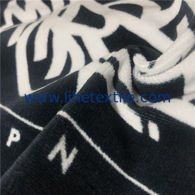 China factory towel manufacturer printing velour gym towel custom design sport towel