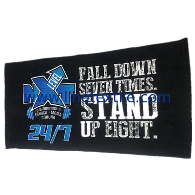2019 new ideas good quality gym towel custom printing sport towel