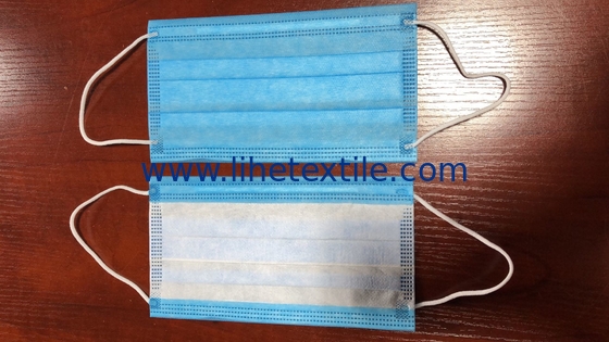 3 ply disposable face mask anti virous white color