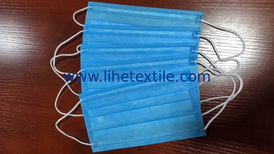 3 ply disposable face mask anti virous white color