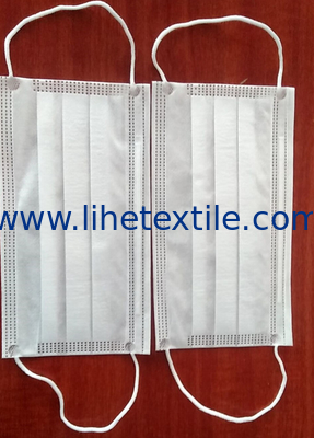 3 ply disposable face mask anti virous white color