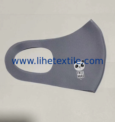 anti-dust water proof polyester face mask breathable customize logo black color various color
