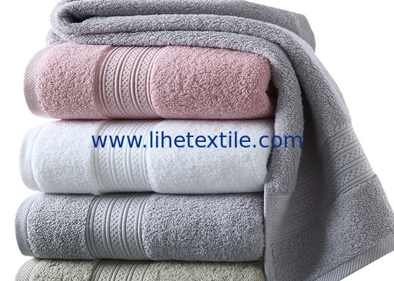 China Manufacturers Wholesale Good quality Cheap price super soft pure color 100% cotton Face Bath Towel Set