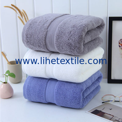 Customized Embroidery 100 Cotton Towel Set Wash and Bath Towel Home towel