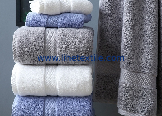 Customized Embroidery 100 Cotton Towel Set Wash and Bath Towel Home towel