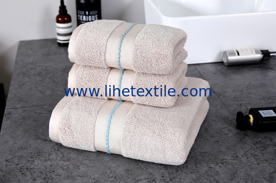 China wholesale 100% Cotton 3 Piece Hand Face Bath Towel Set