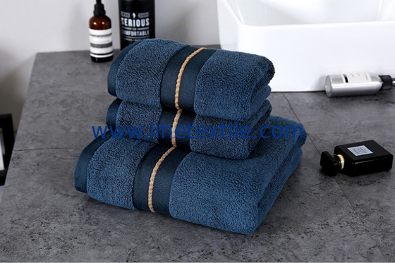 China wholesale 100% Cotton 3 Piece Hand Face Bath Towel Set