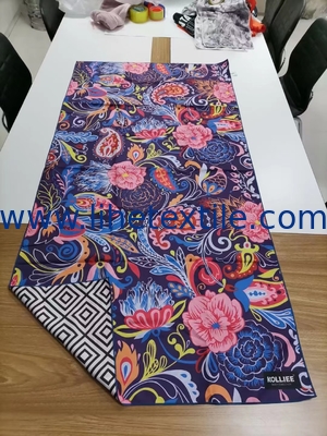 Custom Design OEM RPET recycled Sand Free Quick Dry Printed Beach Towel