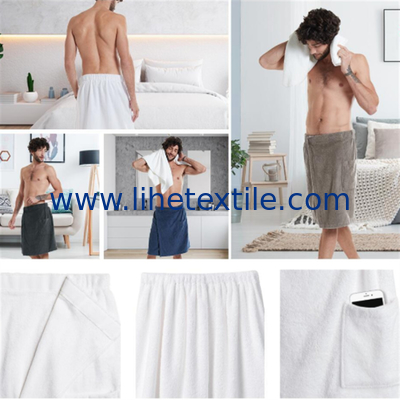 Customized logo pattern wearable cotton beach towel Towel production supplier