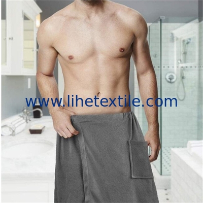Customized logo pattern wearable cotton beach towel Towel production supplier