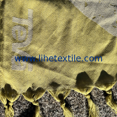 Custom logo woven summer  turkish 100% cotton beach towel