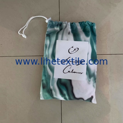 Promotional quick drying suede microfiber printed beach towel